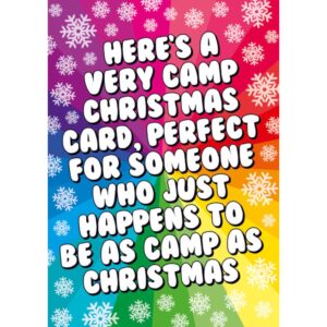 Very Camp Christmas Card
