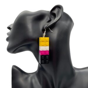 Non Binary Lego® Brick Earrings