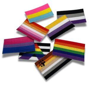 Gay, LGBTQIA and Queer Pride Embroidered Cloth Patches