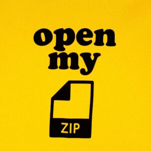 T-Shirt - Open My Zip