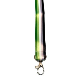 Aromantic Pride Lanyard Wide
