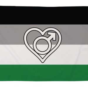 AndrophiliaPride Flag (5ft x 3ft) Premium Flag