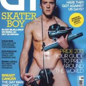 Gay Times Magazine Issue 421 Blake Skjellerup