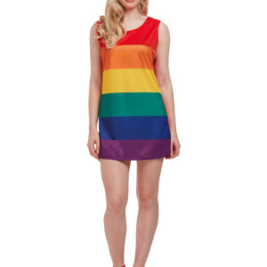 Gay Pride Rainbow Dress One Size