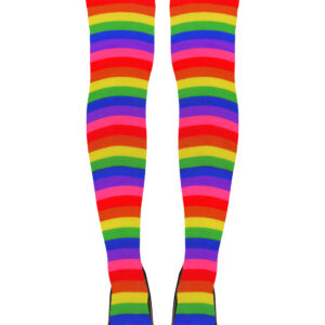 Gay Pride Rainbow Hold-up Stockings / Socks