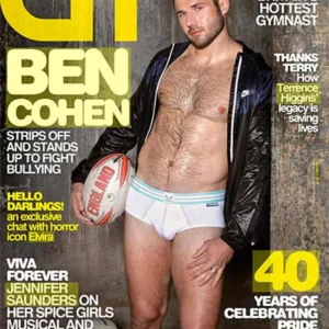 Gay Times Magazine Issue 409 Ben Cohen