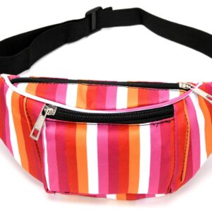 Lesbian Pride Rainbow Bum Bag