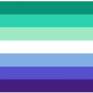 Gay Male Pride Flag (5ft x 3ft) Premium Flag