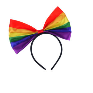 Gay Pride Bow Headband