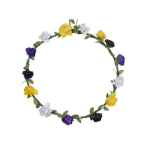 Non Binary Pride Delicate Flower Crown