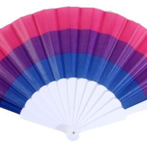 Bisexual Pride Hand Fan