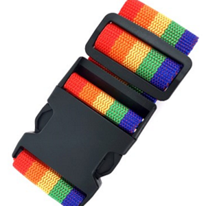 Gay Pride Rainbow Luggage Strap 5cm x 200cm