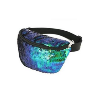 Green Sequin Bum Bag
