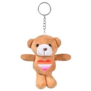 Lesbian Teddy Keyring
