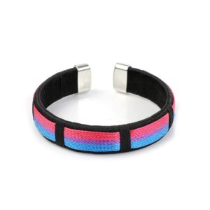 Bisexual Cuff Bracelet