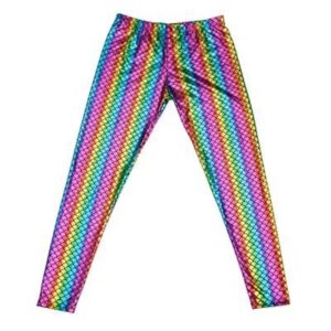 Men's Rainbow Scale Leggings