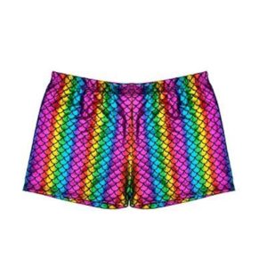 Men's Rainbow Scale Hot pants