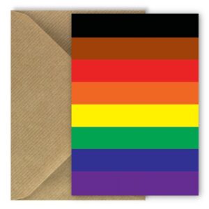 BAME Flag Greeting Card Rectangle