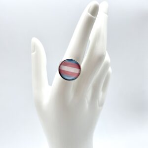 Adjustable Transgender Bezel Ring