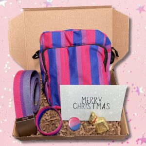 Bisexual Pride Christmas Gift Box