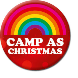 Camp As Christmas - Button Badge