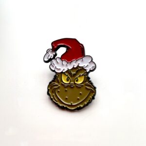 Grinch Christmas Pin Badge