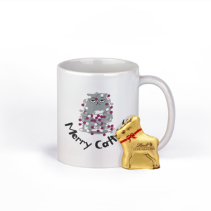 Merry Catmas Christmas Mug for Cat Lovers - Asexual