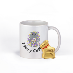 Merry Catmas Christmas Mug for Cat Lovers - Non Binary