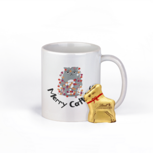 Merry Catmas Christmas Mug for Cat Lovers - Lesbian