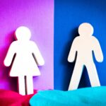 boy and girl cutout decals