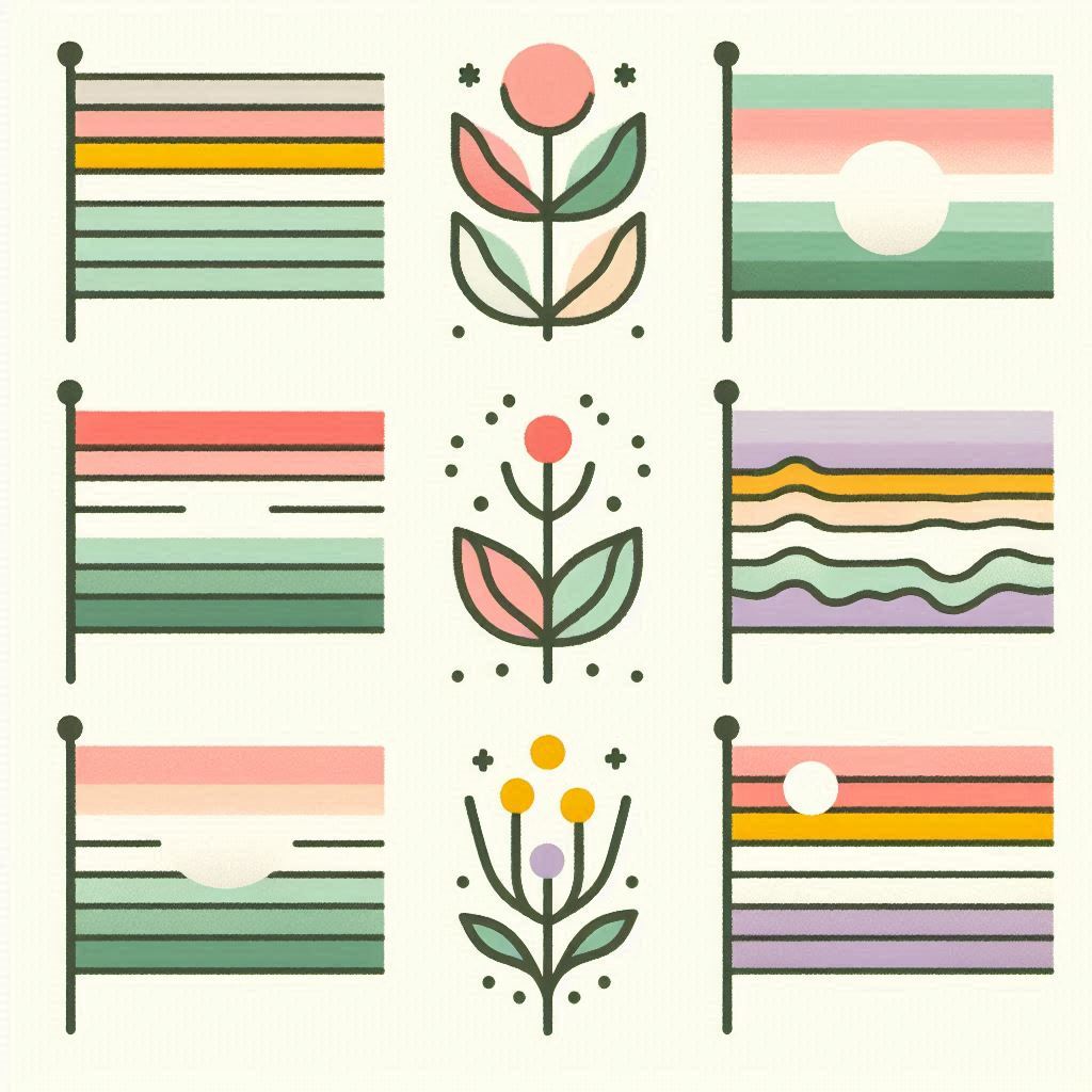 Some flag ideas for ambrosexual