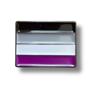 Asexual Flag Pins
