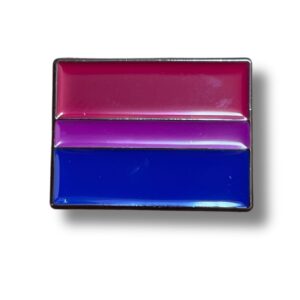 Bisexual Flag Pop Pin Badge