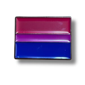 Bisexual Flag Pop Pin Badge