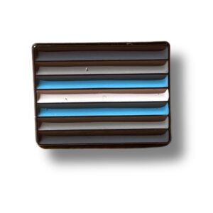 Demiboy Flag Rectangle Pop Pin Badge