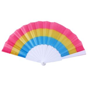 Pansexual Pride Hand Fan