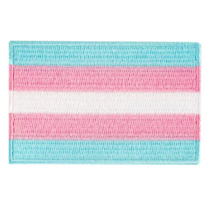 Transgender Iron On Patches Rectangle Shape