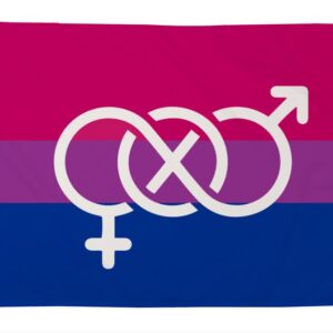 Bisexual Symbol (5ft by 3ft) Premium Pride Flag