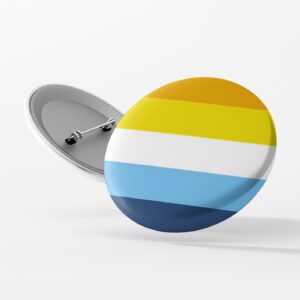AroAce Button Badge