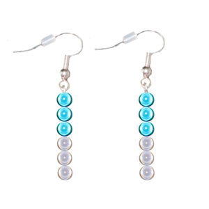 Handmade Holographic Autosexual Drop Earrings