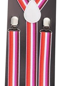 Lesbian Pride Braces / Suspenders