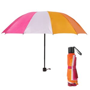 Compact Lesbian Pride Umbrella