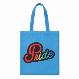 LGBT Pride Tote Bag Blue